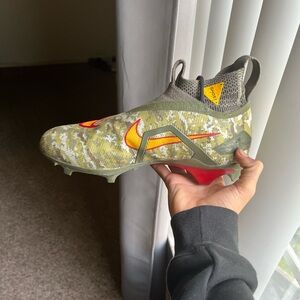 Nike Green and football Cleats